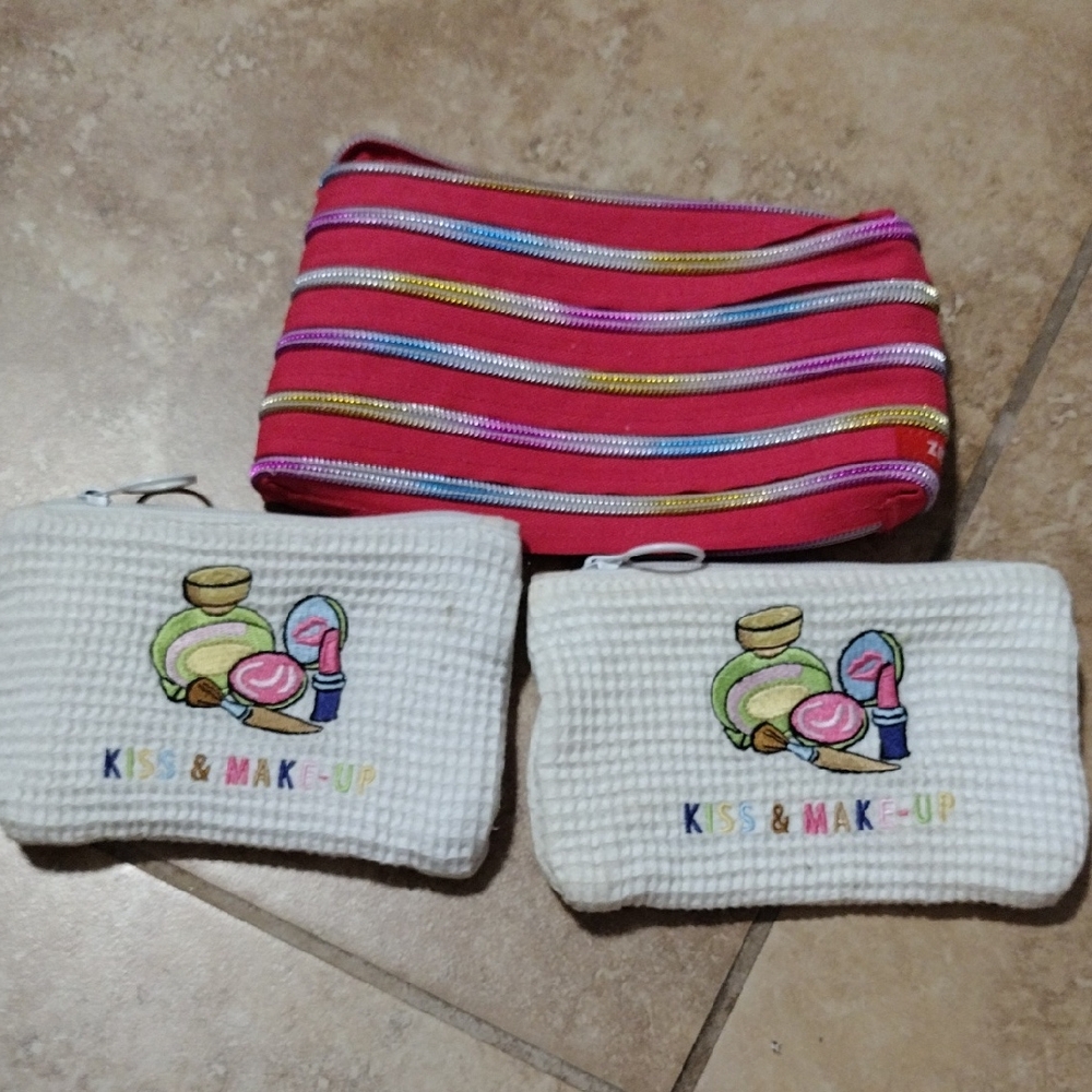 Colorful Makeup Bag Set